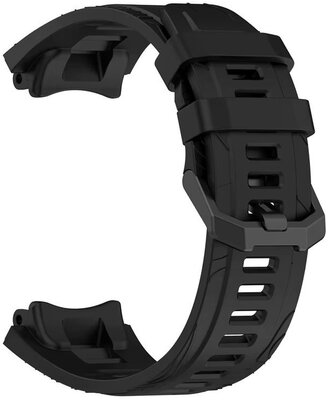 bracelet en silicone Ricardo Moena (pour Amazfit T-Rex 3), Black, + accessoires de remplacement