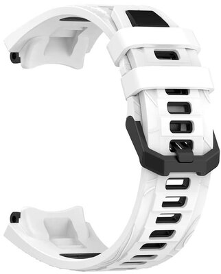 bracelet en silicone Ricardo Moena (pour Amazfit T-Rex 3), White/Black