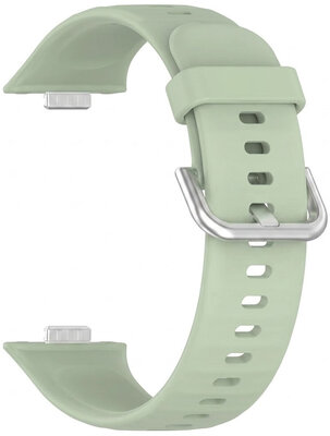 bracelet en silicone Ricardo Lavarone (pour Huawei Watch Fit 3, 4, 4 Pro, 5, 5 Pro), Light Green