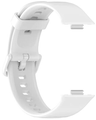 Bracelet en silicone Ricardo 20mm (pro Huawei Watch Fit 3), blanc