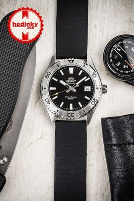 bracelet en silicone Ricardo Tivoli, Black, Quick Release