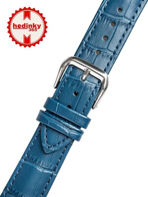 bracelet en cuir Ricardo Todi, bleu V3