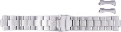 Bracelet en acier Orient UM027113J0 22mm (pour le modèley AA02, EM65), argent