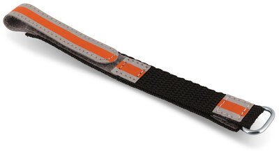 Bracelet en plastique JVD JVDRJ7193.4, 17mm, orange, enfants