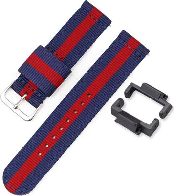 Bracelet textile Ricardo 16mm (pour Casio G-Shock GA-2100/GA-2110, DW-5600, GW-6900), couleur V4, NATO, + adaptateur