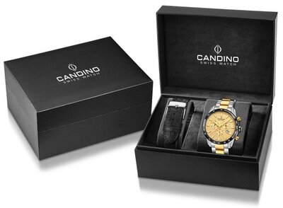 Candino Gents Sport Chronos C4748/A (+ bracelet de rechange)