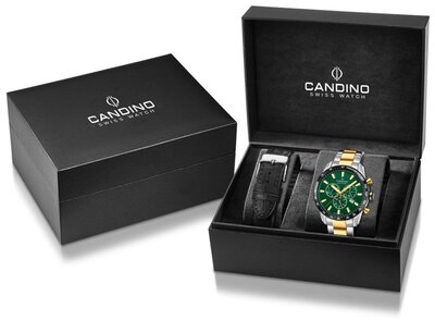 Candino Gents Sport Chronos C4748/C (+ bracelet de rechange)