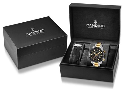 Candino Gents Sport Chronos C4748/D (+ bracelet de rechange)