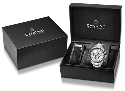 Candino Gents Sport Chronos C4757/A (+ bracelet de rechange)