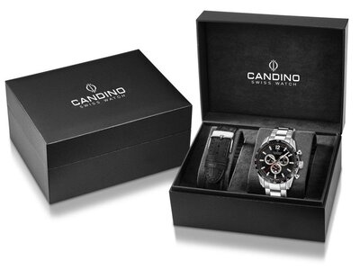 Candino Gents Sport Chronos C4757/D (+ bracelet de rechange)