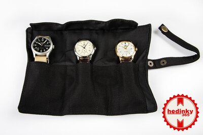 Étui pour montres Ricardo Gaeta 5pcs, black