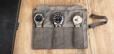 Étui pour montres Ricardo Gaeta 5pcs, grey