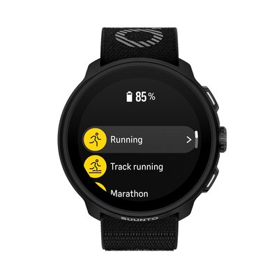 Suunto Run All Black (bracelet textile)