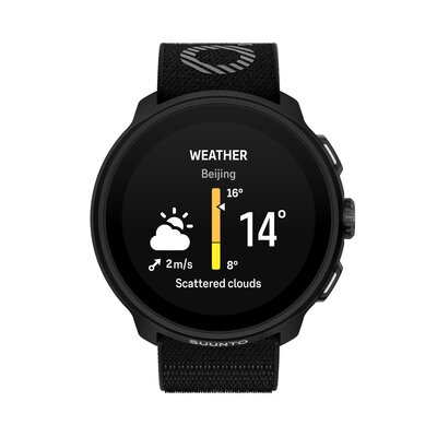 Suunto Run All Black (bracelet textile)