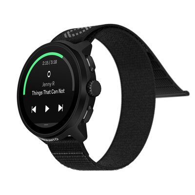 Suunto Run All Black (bracelet textile)