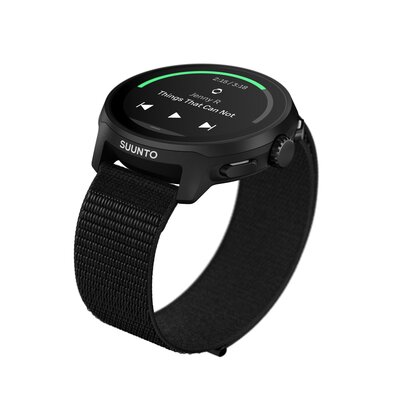 Suunto Run All Black (bracelet textile)