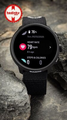 Suunto Run All Black (bracelet textile)