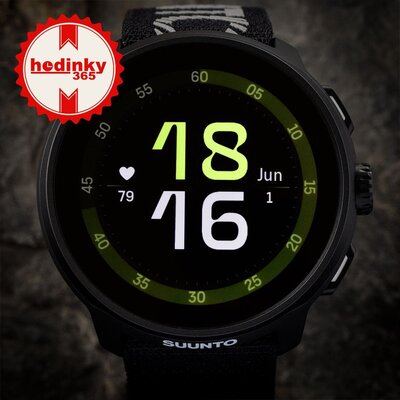 Suunto Run All Black (bracelet textile)