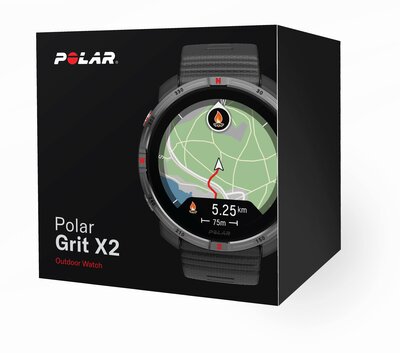 Polar Grit X2 Night Black, taille S-L