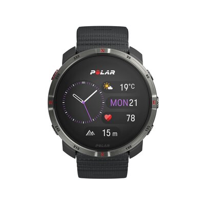 Polar Grit X2 Night Black, taille S-L