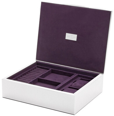 Coffret pour montres Wolf Silver 190001