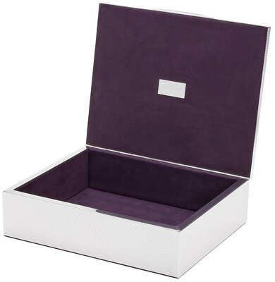 Coffret pour montres Wolf Silver 190001