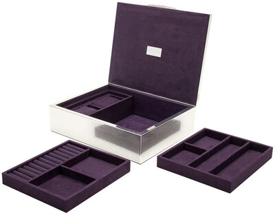 Coffret pour montres Wolf Silver 190001