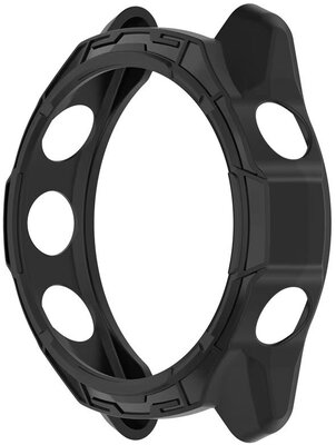 Housse de protection (pour Garmin Forerunner 570, 42mm), silicone, noir