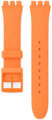 bracelet en silicone Ricardo Barletta (pour Swatch), orange