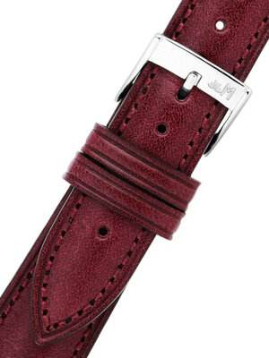 Bracelet en cuir Morellato Reggiani 6122E40.081 M, rouge