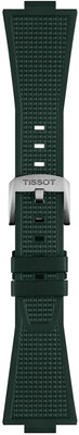 Bracelet en caoutchouc Tissot T852.050.987 (pour le modèle Tissot PRX 40mm), vert