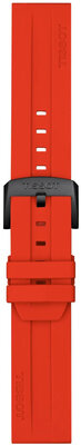 Bracelet en silicone Tissot T852.048.933 22mm, rouge