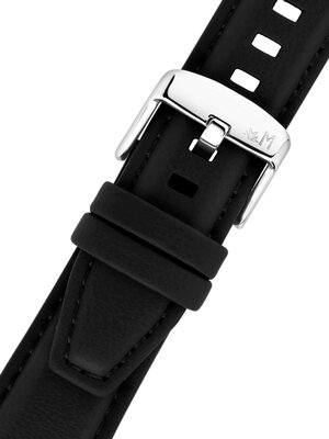 Bracelet en simili-cuir Morellato Sanremo 5967432.019 M, noir