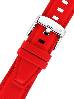 Bracelet en simili-cuir Morellato Sanremo 5967432.083 M, rouge