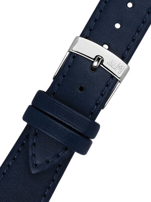 Bracelet en cuir Morellato Point 0112419.062 M, bleu, matière végane