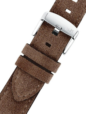 Bracelet en cuir Morellato Schumann 5805D92.034 M, brun, matériau recyclé