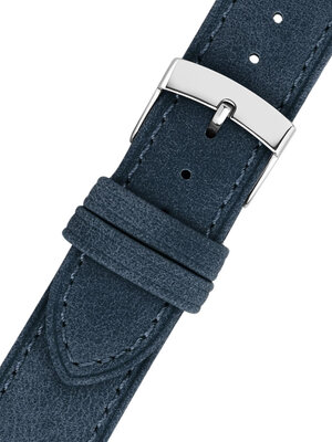 Bracelet en cuir Morellato Timo 5964E12.062 M, bleu, matière végane