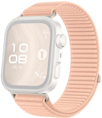 Bracelet en nylon Ricardo (pro Huawei Watch Fit 4), rose