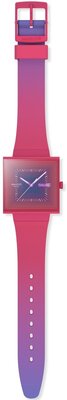 Swatch Squarely Berry SO34R700