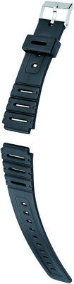 Bracelet en silicone Hirsch Digital L 40408850-2, noir, longueur L