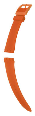 Bracelet en silicone Hirsch Tim 63049576-9, orange