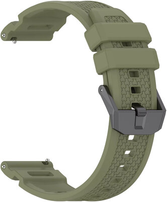 Bracelet en silicone Ricardo 24mm (pro Garmin Venu X1), vert, Quick Release