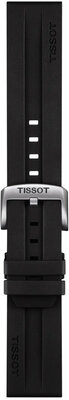 Bracelet en silicone Tissot T852.047.708 22mm, noir, Quick Release