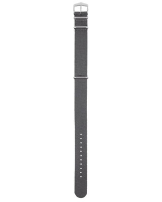 bracelet textile Hirsch Rush Recycle XL 40536030-2, gris, longueur XL