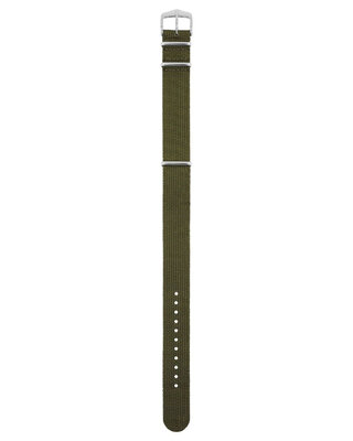 bracelet textile Hirsch Rush Recycle XL 40536040-2, vert, longueur XL