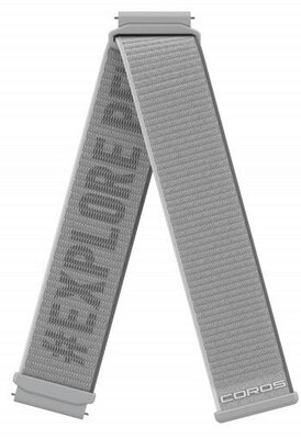 Bracelet en nylon Coros (pro Apex 2 Pro), gris, Quick Release