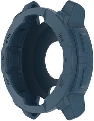 Housse de protection (pro Garmin Instinct 3, 45mm), plastique, bleu