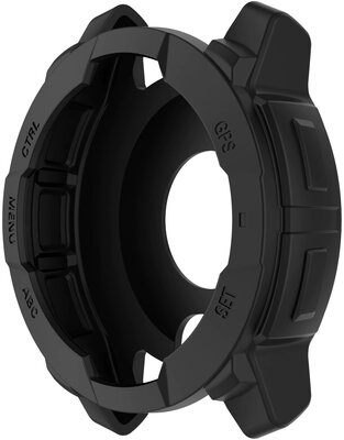 Housse de protection (pro Garmin Instinct 3, 50mm), plastique, noir