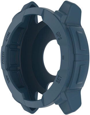 Housse de protection (pro Garmin Instinct 3, 50mm), plastique, bleu