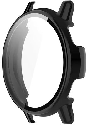 Housse de protection (pro Garmin Vívoactive 5), plastique, noir + verre